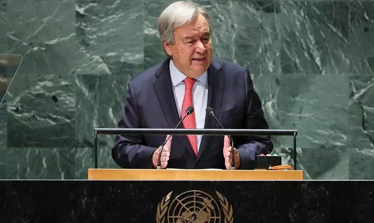 BM: Genel Sekreter, İsrail-Filistin meselesinde iki devletli çözümü desteklemeye devam edecek