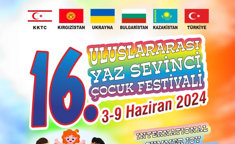 FOGEM'in 16. Uluslararası Yaz Sevinci Çocuk Festivali 3 Haziran’da başlıyor