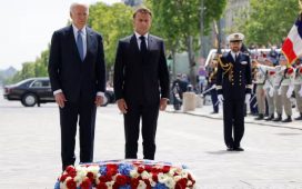 Biden ve Macron'dan yüzlerce Filistinlinin öldürüldüğü esir operasyonuna destek mesajı