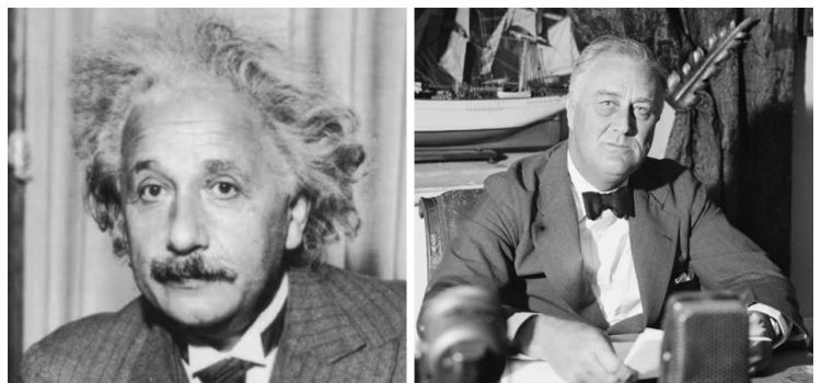 Einstein'ın, Roosevelt'i Naziler hakkında uyardığı mektup açık arttırmaya çıkacak