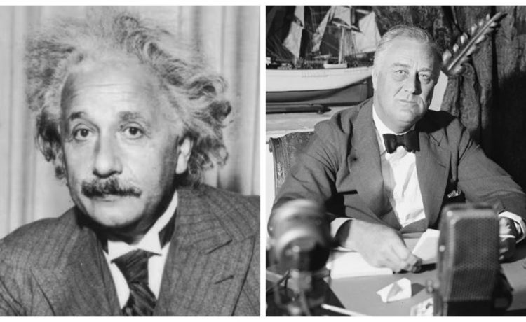 Einstein'ın, Roosevelt'i Naziler hakkında uyardığı mektup açık arttırmaya çıkacak