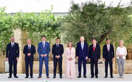 G7 Liderler Zirvesi, İtalya'da başladı