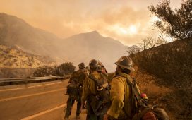 Los Angeles'ta çıkan orman yangınında 1200 kişi tahliye edildi