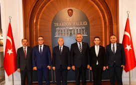 Milli Eğitim Bakanı Çavuşoğlu Trabzon’da resmi temaslarda bulunuyor