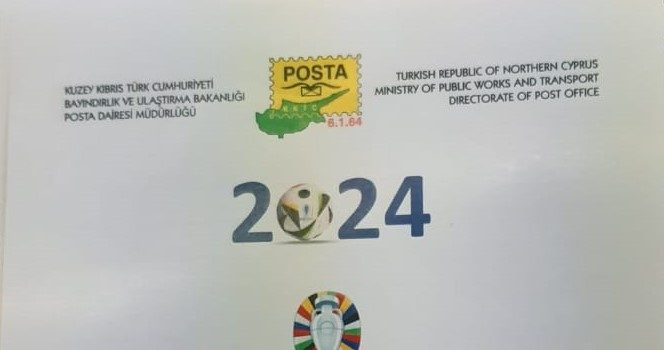 Posta Dairesi’nden, “Paris 2024 Olimpiyat Oyunları” ve UEFA EURO 2024 Futbol Şampiyonası konulu pul serisi ve ilk gün zarfı…