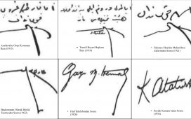 Türkiye MSB, Atatürk'ün orijinal imzalarını paylaştı