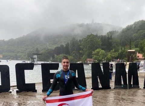Yüzücü Boran Bora'dan İtalya'da üçüncülük...  Açık Su Yüzme Şampiyonası finallerine katılma hakkı kazandı