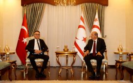 Cumhurbaşkanı Tatar, Yüksek Mahkeme Başkanı Özerdağ’ı kabul etti