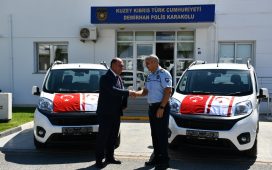 Değirmenlik Akıncılar Belediyesi’nden Demirhan Polis Karaokulu’na 2 araç