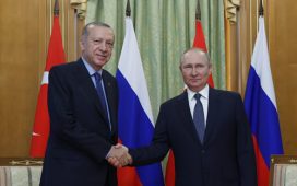 TC Cumhurbaşkanı Erdoğan, Rusya Devlet Başkanı Putin ile görüştü